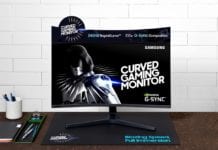 Samsung a lansat noul monitor curbat de gaming compatibil G-Sync de 240Hz