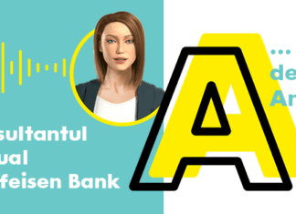Ana, consultantul virtual Raiffeisen Bank, intr-o noua prezentare
