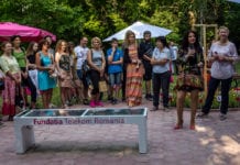 The first green space in Romania with solar benches and free Wi-Fi, arranged by Telekom Romania Foundation