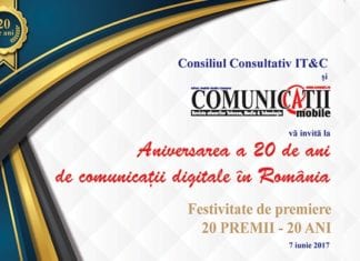 20 YEARS ROMANIAN DIGITAL TELECOM CELEBRATION!