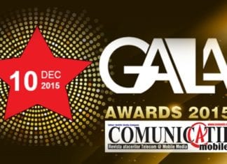 Gala COMUNIC@TII Mobile 2015 – Ediţia a 12-a
