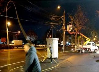 ANISP despre tăierea cablurilor aeriene de comunicații din Timișoara
