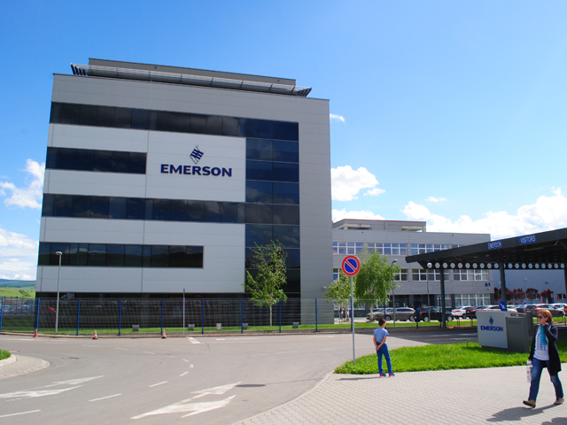 Încă un business aproape de primul miliard de lei. Americanii de la Emerson au ajuns în 2018 la afaceri de 910,7 mil. lei, plus 34%, şi profit de 54,4 mil. lei la campusul din Cluj-Napoca