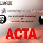 ACTA – între ameninţările Anonymous şi controlul guvernamental