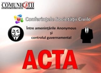 ACTA – între ameninţările Anonymous şi controlul guvernamental