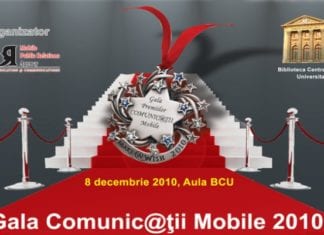 Gala COMUNIC@ŢII Mobile 2010 – Ediţia a 7-a
