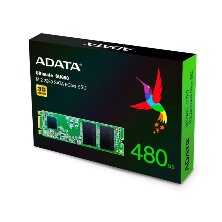 Noul SSD Ultimate SU650 M.2 2280 SATA 6Gb/s de la ADATA