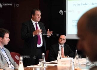 Portal pentru transportatorii români chemaţi să se înscrie împotriva cartelului producătorilor de camioane