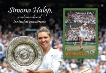 MCSI și Romfilatelia au lansat emisiunea de mărci poștale ”Simona Halep, Ambasadorul Tenisului Românesc”
