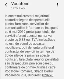 Victorie de etapă a Vodafone împotriva ANPC: Compania are dreptul de a crește prețurile așa cum au făcut și ceilalți operatori mobili