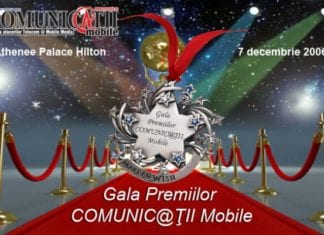 Gala COMUNIC@ŢII Mobile 2006 – Ediţia a 3-a