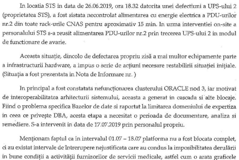 Cum explică IT-știi din CNAS cea mai mare cădere a sistemului informatic din sănătate: Totul a început în data de 26 iunie