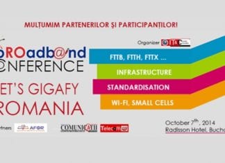 BROADBAND CONFERENCE – LET’S GIGAFY ROMANIA!