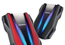 HDD-ul extern HD770G de la ADATA vine cu iluminare RGB