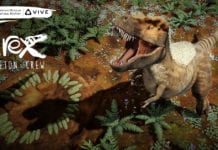 Experiențe interactive VR cu „T. Rex: Skeleton Crew”