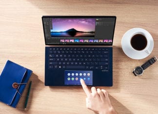 Noul laptop ZenBook 13 (UX334) cu ScreenPad 2.0 este disponibil pe piața românească