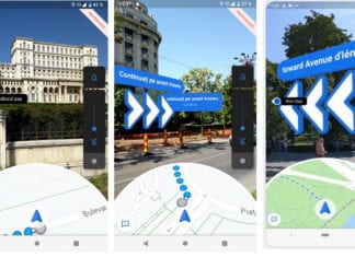 Live View din Google Maps oferă indicații de orientare prin realitatea augmentată