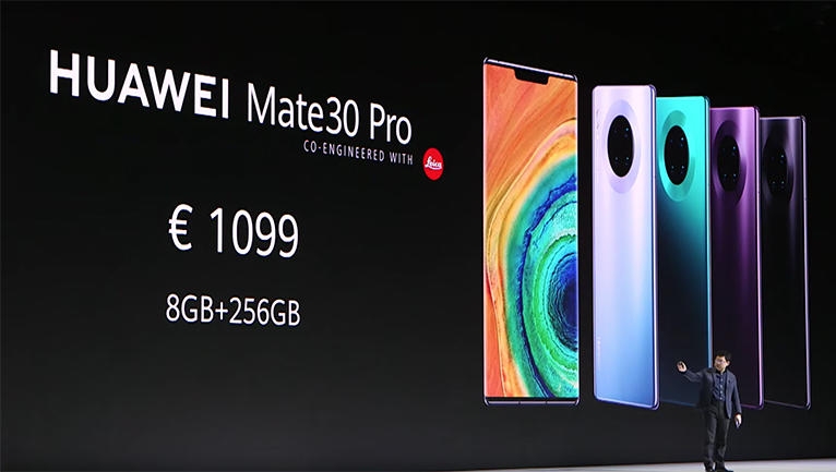 Huawei este sigură că va vinde peste 20 de milioane de telefoane Mate 30, cel mai recent smartphone
