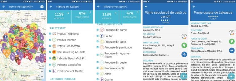 IT-işti dintr-o agenţie de stat au dezvoltat o aplicaţie în care au strâns 400 de producători locali