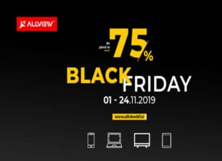 Black Friday vine la Allview cu 24 de zile cu reduceri