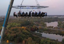 Dialog Lidl Digital și 22 de profesioniști din IT la 50 de metri înălțime