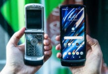 Motorola’s Razr flip phone is back as a folding-screen smartphone, for $1,500