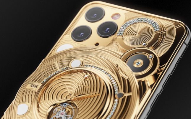 Caviar lansează un iPhone cu jumătate de kilogram de aur pe spate, pentru cei cărora nu le ajunge doar noul telefon ca să iasă în evidenţă