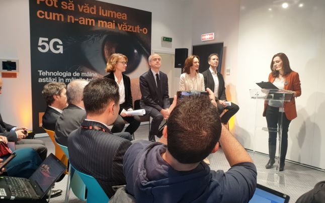 Orange lansează reţeaua 5G în trei oraşe din România şi anunţă un parteneriat exclusiv cu Samsung