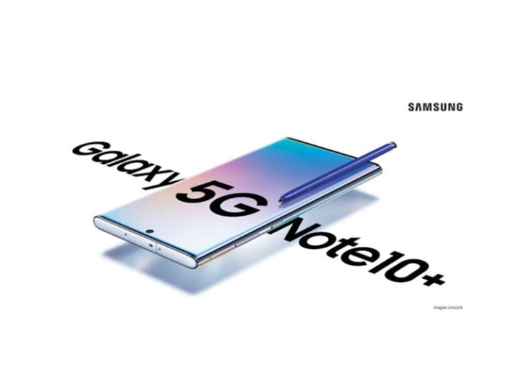 Noul Galaxy Note10+ 5G de la Samsung este disponibil în România