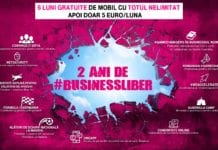 2 ani de #BUSINESSLIBER cu o nouă ofertă Telekom: 6 luni gratuitate la abonamentul mobil de 5 euro