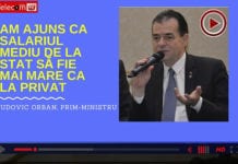 VIDEO Ludovic Orban: Am ajuns ca salariul mediu de la stat să fie mai mare ca la privat