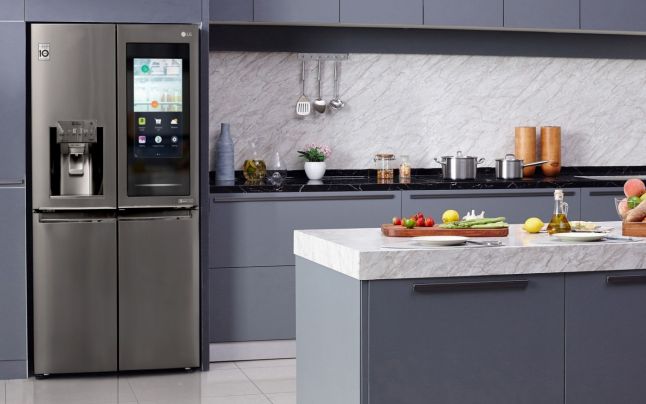CES 2020: LG a prezentat frigiderele inteligente din gama InstaView cu dozator de gheaţă şi uşă transparentă cu funcţie de tabletă