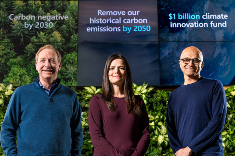 Microsoft: reducem la zero emisiile de carbon până în 2030