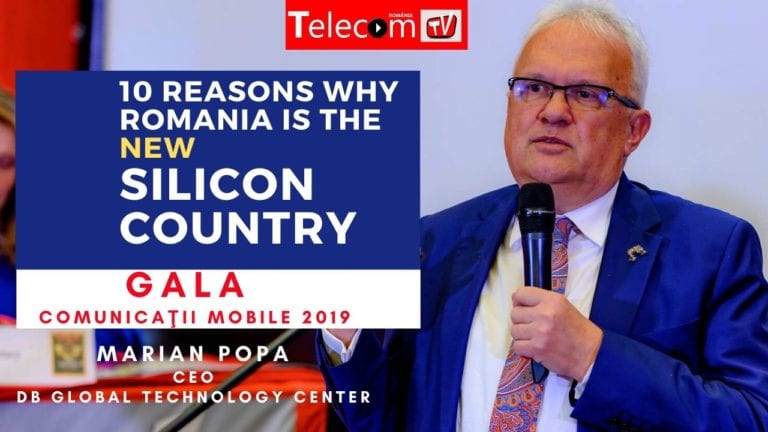 VIDEO COMUNICAŢII Mobile 2019: Marian Popa, DB GTC – 10 reasons why Romania is the new Silicon Country