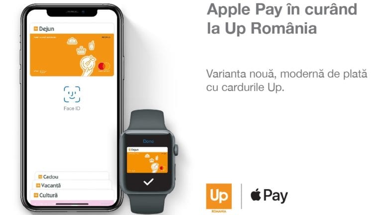 Utilizatorii cardurilor Up România vor putea face plăţi prin intermediul portofelului electronic Apple Pay