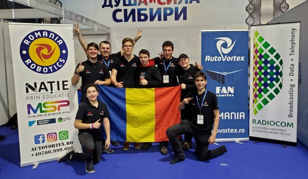 Echipa de robotică AutoVortex a obținut locul 1 la Campionatul Internațional de Robotică FIRST Russia Robotics Championship din Krasnoyarsk, Siberia