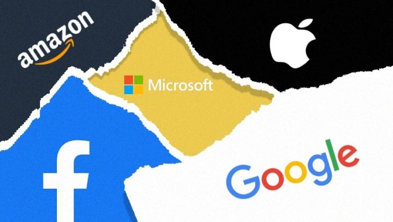 Teamă pe burse: giganţii tech Apple, Amazon, Google, Microsoft și Facebook domină topul Standard & Poor 500 Index