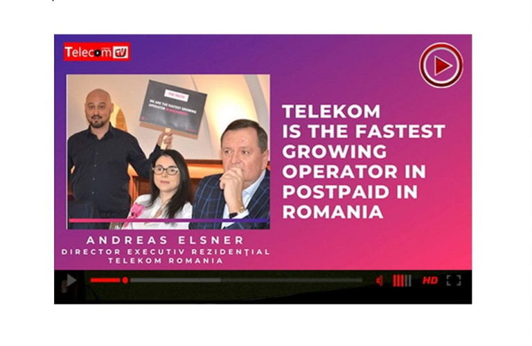 VIDEO Andreas Elsner, Telekom: Suntem operatorul cu cea mai rapidă creştere pe postpaid din România