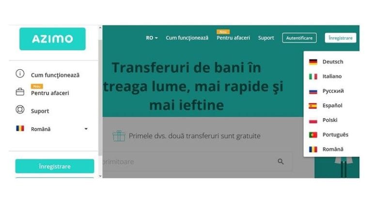 Platforma de transfer de bani Azimo primește o finanțare BEI de 20 milioane Euro