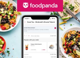 Coronavirus | foodpanda introduce butonul Livrare fără contact