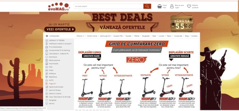 evoMAG: vânzările de purificatoare de aer, de produse pentru întreţinerea sănătăţii și de gătit acasă au crescut cu 50%