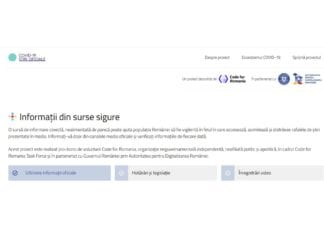 stirioficiale.ro – sursa oficială de informare contra efectelor COVID-19