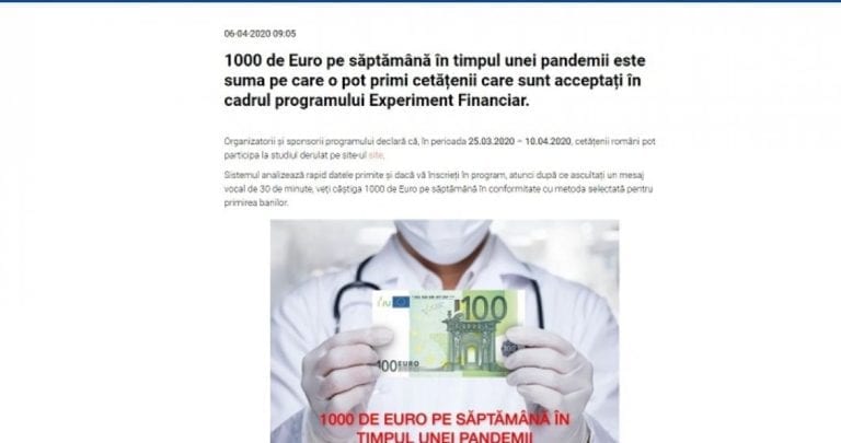 Imaginea unor instituții de presă, folosită în campanii SCAM online. CERT-RO avertizează!