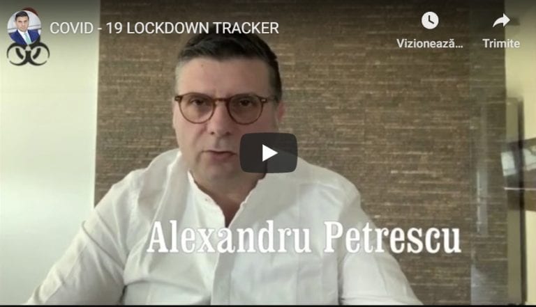 VIDEO Alexandru Petrescu, fostul ministru MCSI, lansează aplicaţia de smart quarantine Lockdown Tracker
