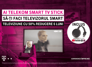 VIDEO Smart TV Stick de la Telekom îţi transformă televizorul plat într-un TV smart, cu 2 euro/lună