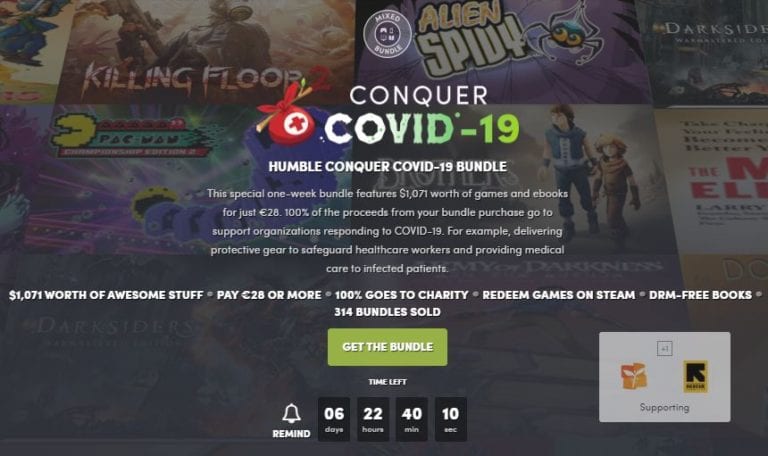 Humble Conquer Covid-19 Bundle