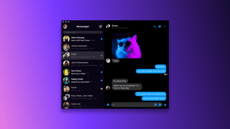 Facebook lansează aplicațiile Messenger pentru Windows și Mac