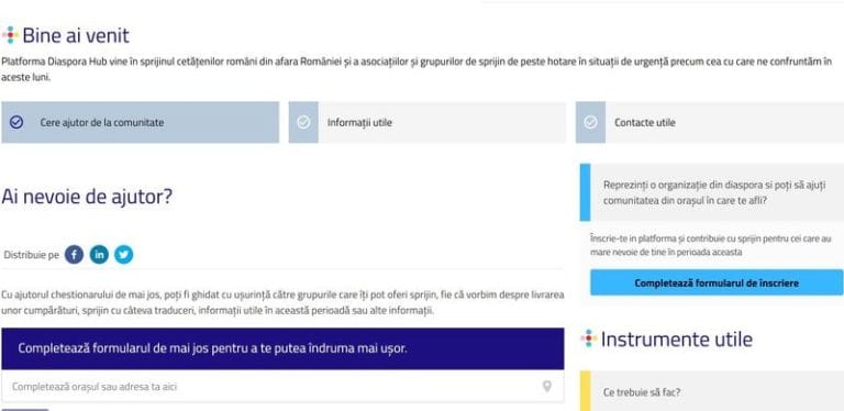 Guvernul mai face o platformă online. De data aceasta pentru românii din diaspora