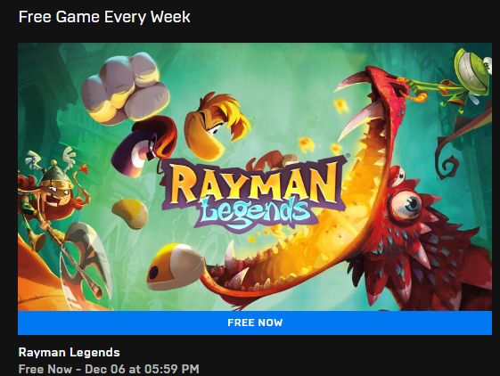Rayman Legends este gratuit pentru o vreme