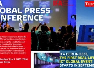 VIDEO IFA 2020, primul târg IT&C real-life în criza coronavirus, are loc în septembrie, la Berlin